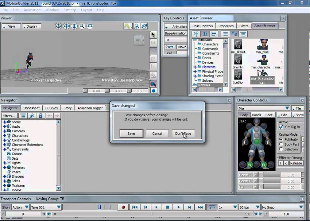 tutorial motion builder 1 YouTube