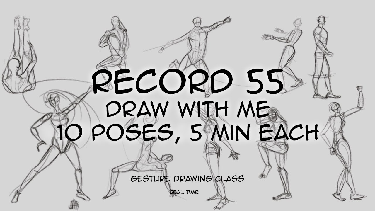 How to draw ANY POSE in 10 minutes