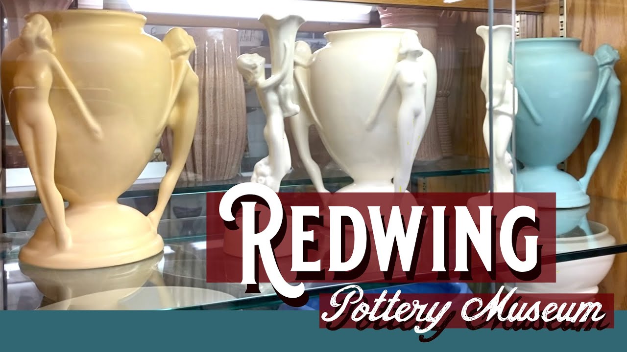 Tour The Redwing Pottery Museum With Me | Mid-Century, Deco, & Turn Of The Century Pottery