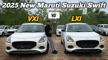 Swift LXI VS VXI - Which Variant is better? Full Comparison!