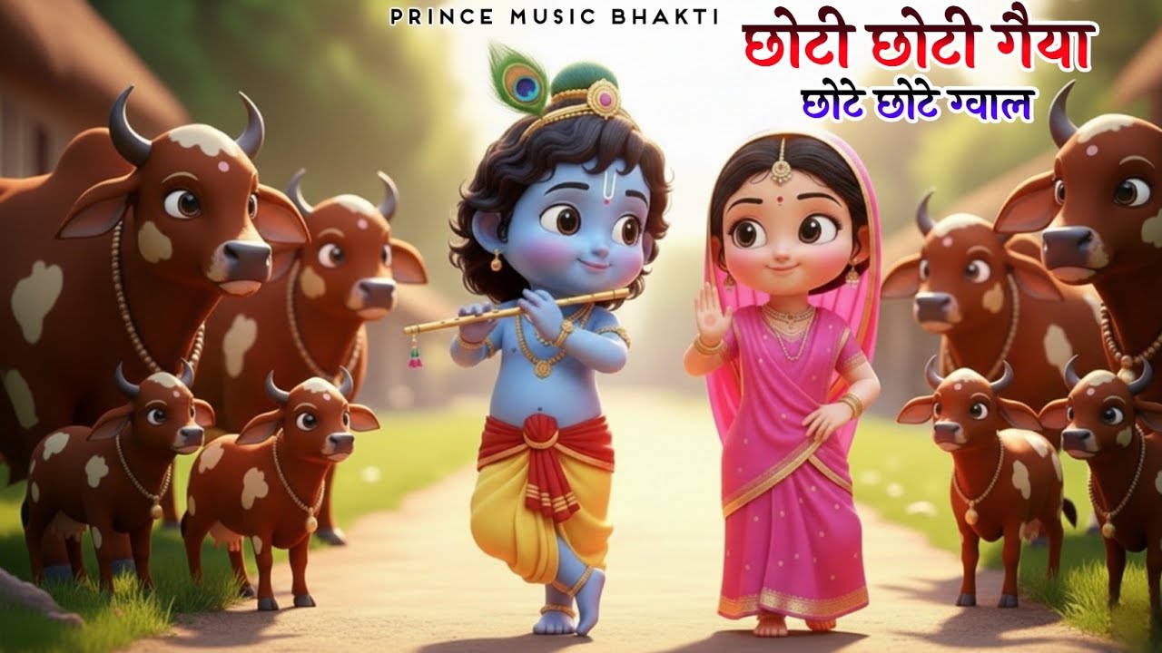 Little Krishna Songs | Choto So Maro Madan Gopal | Choti Choti Gaiya | Krishna Bhajan | Krishna Song