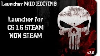 Launcher CS 1.6 STEAM,NON STEAM - Программа параметров запуска. screenshot 2