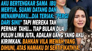 Aku dan ibu mertua bertengkar… suami menamparku dan berteriak “Pergi!” Tapi mereka tak tahu…