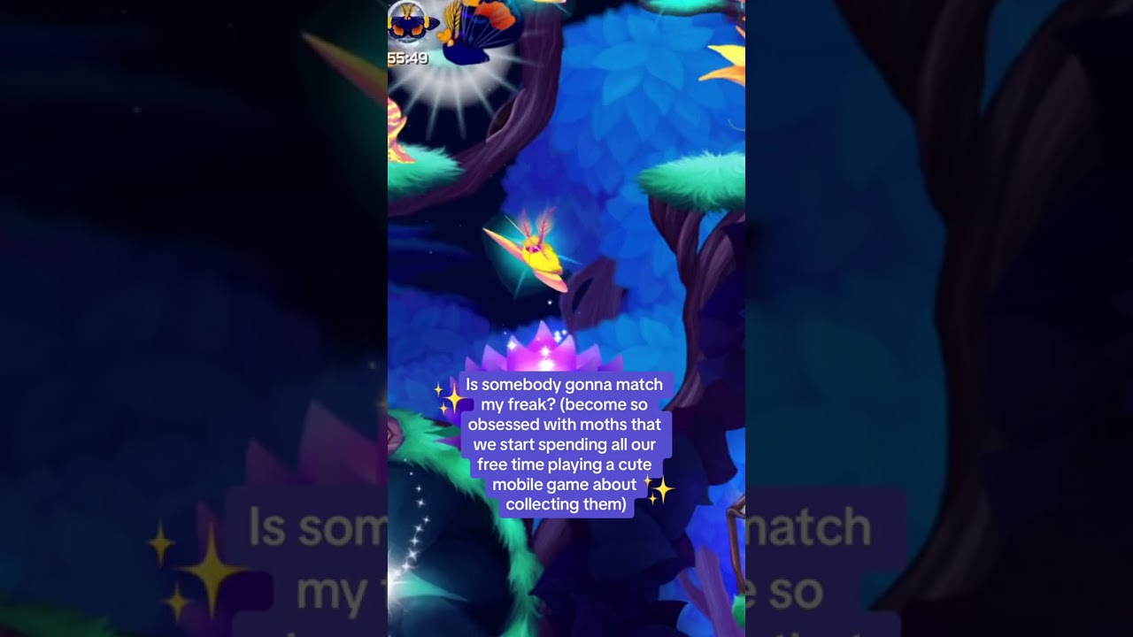 We can also send each other little in-game gifts so we can get the special social moths 🥺🫶 the