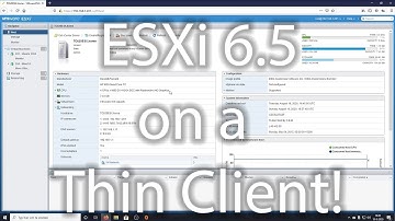 HP T620 Thin Client - Running VMware ESXi!