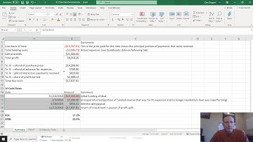 Using XIRR in Excel for Annualized Returns