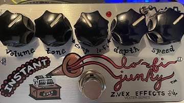 Quick demo of Zvex Instant Lofi Junky