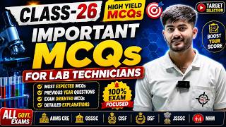 Lab Technician Important MCQs Class-26 By Sachin Punia #DMLT #BMLT #HSSC #AIIMS #BSF #RRB #PGI #2026