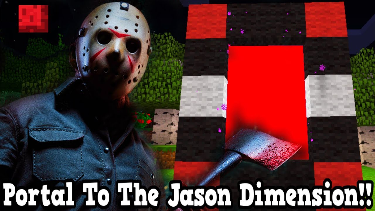 Minecraft How To Make A Portal To The Jason Dimension - Friday The 13th ...