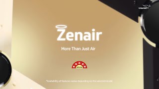 Zenair Pro BLDC Fan | 5-Star Energy Saving with UI LED Display &amp; Remote Comfort | Master the Zen