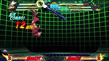 MvC3: Ammy Overhead Combo