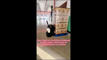 Unmanned forklifts that help you save costs