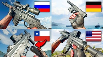 All Black Ops 6 HIDDEN Weapons Showcase Part 2 (Real Names, Origins and MORE...)