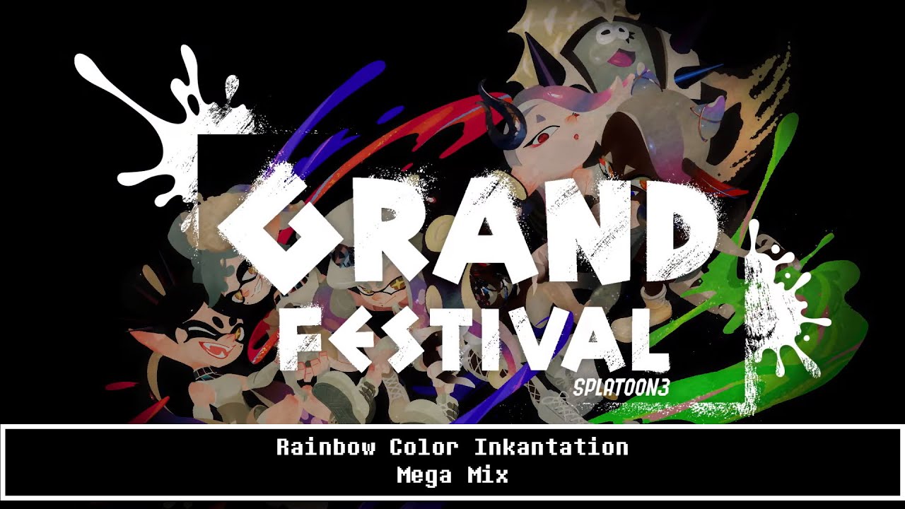 Rainbow Color Inkantation Mega Mix