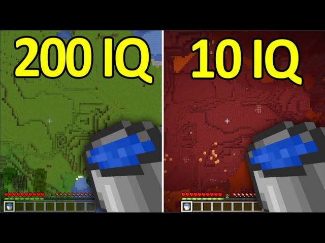 200IQ vs 10IQ Minecraft Plays #11