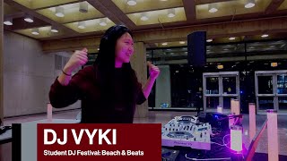 DJ VYKI   MIT Student DJ Showcase   Beach & Beats
