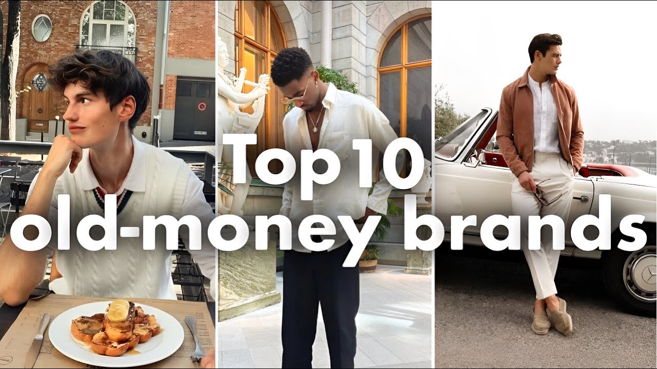 top 10 old money aesthetic brands for men - YouTube