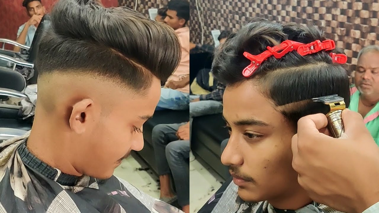 One Side Cutting Hairstyle Boy ️🪒 New Boys Haircuts YouTube