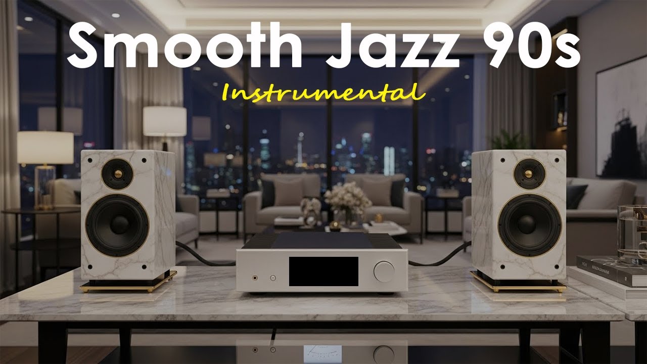 Smooth Jazz 90s - Instrumental | Relaxing Chill Grooves for Work & Unwind