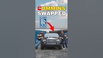 Cummins Swapped Rolls Royce Phantom #rollsroyce #cummins #modifiedcars