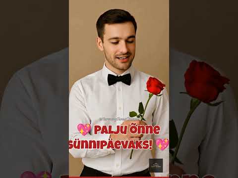 🌹Palju õnne sünnipäevaks!🌹#estonian #onnesoovid #birthday
