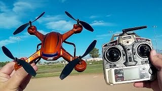 JJRC H12CH Altitude Hold 1080p Camera Drone Flight Test Review