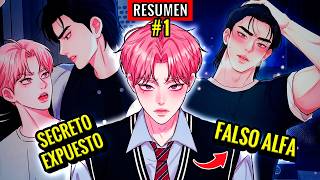 🟣 OCULTÓ QUE ERA OMEGA PARA DEBUTAR, AHORA NECESITA UN ALFA 🆘 Love remedy #1