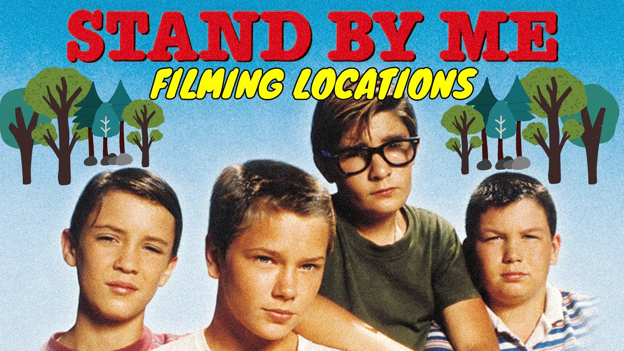STAND BY ME Filming locations / Then and Now / 1986