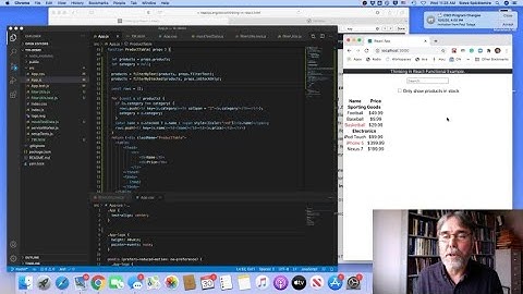 Thinking In React: Function Components with the useState Hook