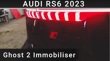 Audi RS6 2023 Ghost 2 Immobiliser Pin Code | NO CODE NO START Latest Vehicle Security System