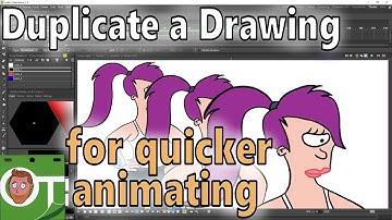 Using the Duplicate Drawing Key - OpenToonz Quick Tip