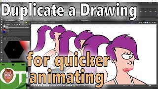 Using the Duplicate Drawing Key - OpenToonz Quick Tip