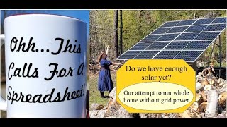 1 Full Year Running Our Home on Solar Power, What I've Learned | Living life without the grid
