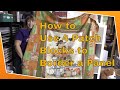 How to Border a Quilt Panel with 4 Patch Blocks