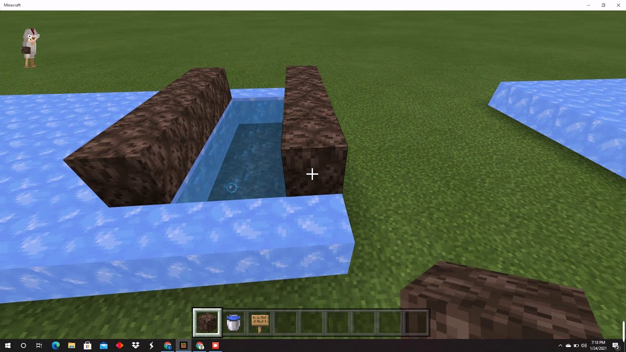How to make a boat race ramp in Minecraft Bedrock Edition - YouTube