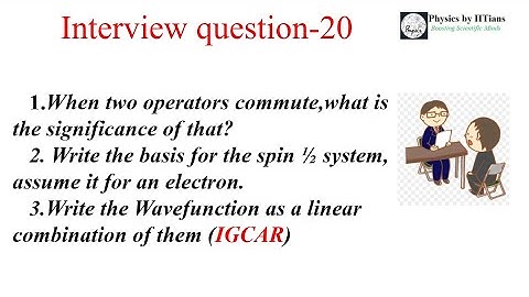 Interpretation of Spin of an Electron #Essential Knowledge On Quantum Mechanics to crack PhD/Int PhD
