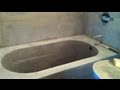 Making a Concrete Bath Tub Part 2- Mold Removal and Finishing