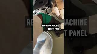 removing LG machine front panel door