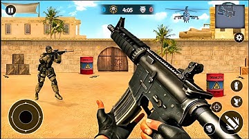 FPS Commando Strike Force Hero - Commando Shooter Warfare - Android GamePlay