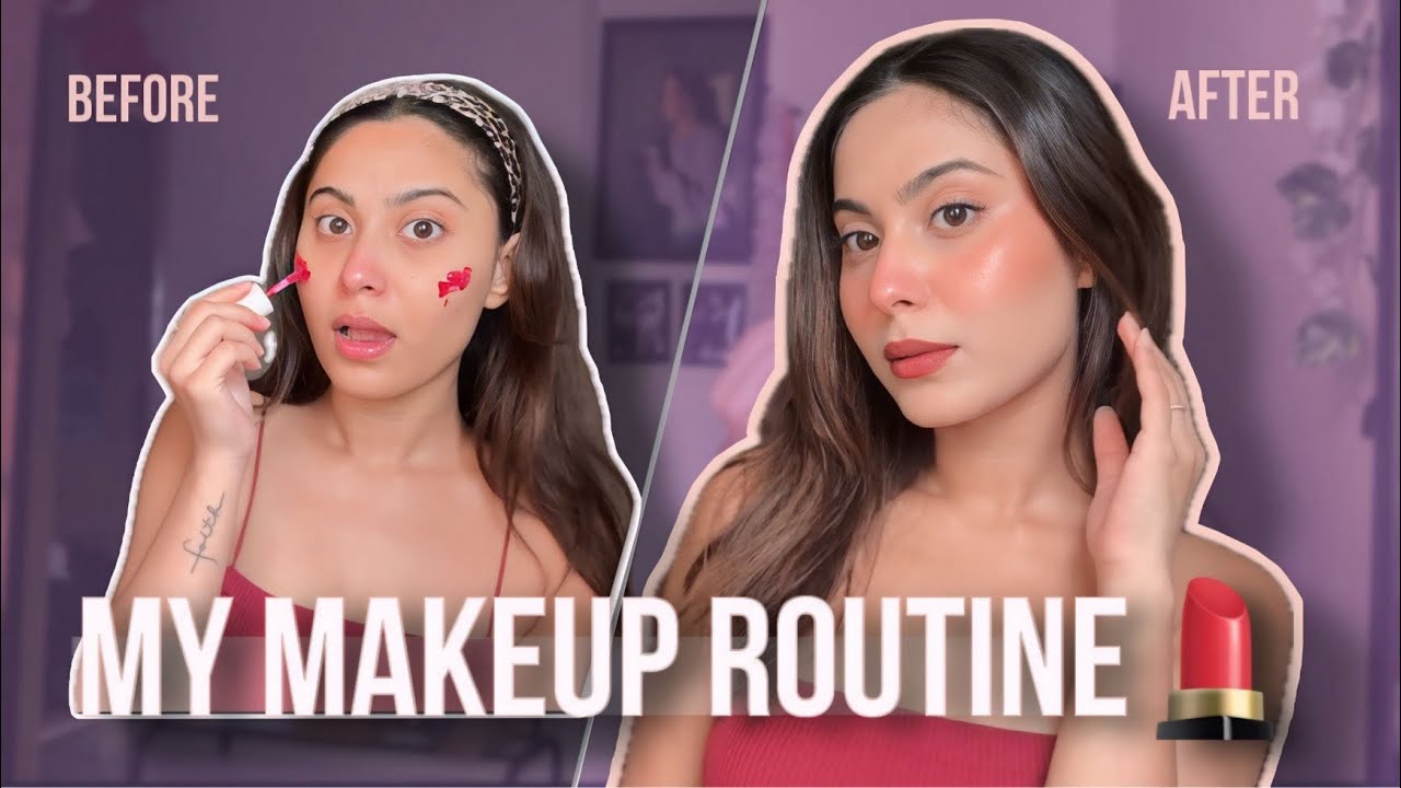 MY PERSONAL MAKEUP ROUTINE 💄 *most requested video*