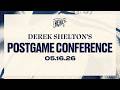 Derek Shelton - Postgame Conference 5/16/2026
