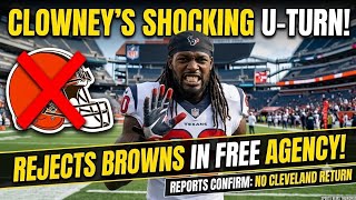 REJECTED! Jadeveon Clowney Spurns Browns in Shocking Free Agency U-Turn!