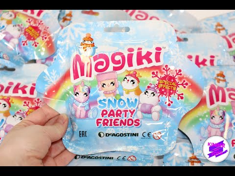 Маджики - Снежные друзья! Зимняя коллекция от ДеАгостини!! Горячая новинка!