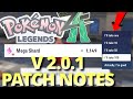 V2.0.1 JUST DROPPED! Pokemon Legends Z-A Mega Dimension DLC First Impressions!