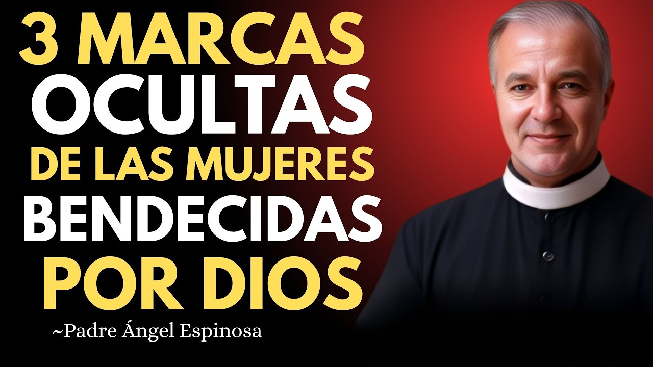 3 Marcas Ocultas que las Mujeres Protegidas por Dios Llevan ¡No ignores esto! | PADRE ANGEL ESPINOSA