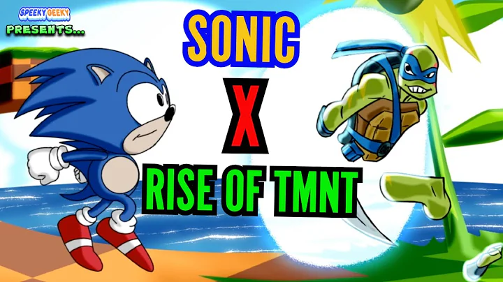 Sonic The Hedgehog X Rise of TMNT Fan-made Animated Short (SpeekyGeeky Original) #shorts