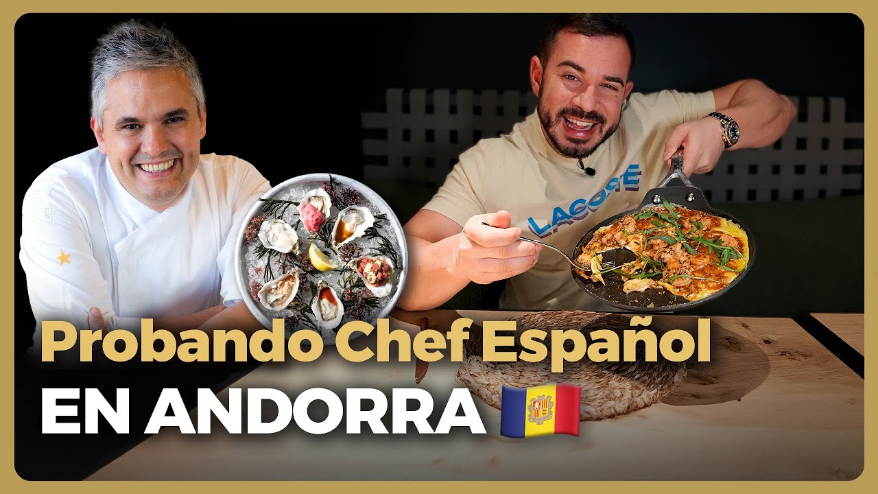 COMIENDO por 250€ A LA CARTA en RESTAURANTE GOURMET muy RECOMENDADO de ANDORRA