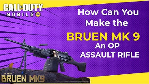 Best BRUEN MK9 Gunsmith Codm #callofdutymobile #codmobile #codm #codmobilegameplay
