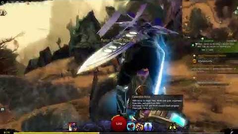 GW2 Every Waypoint in Cursed Shore in about 6 minutes