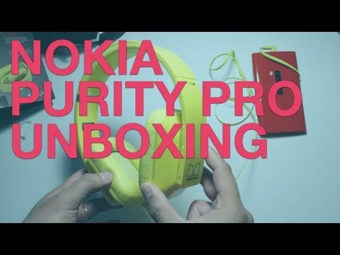 Nokia Purity Pro Unboxing, Wireless Stereo Headset by Monster